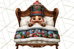 Christmas Bedtime Clipart PNG Product Image 5
