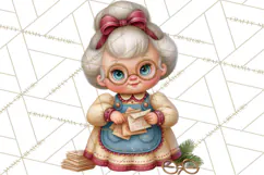 Christmas Mailroom Clipart, North Pole Santa Mail PNG Product Image 5