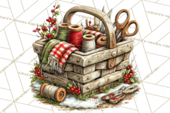 Rustic Homestead Living Clipart | Farm Cabin Png Designs Product Image 4