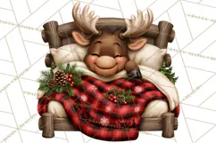 Christmas Bedtime Clipart PNG Product Image 2