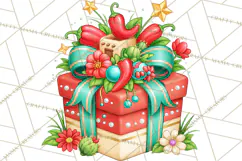 World Christmas Gifts Clipart PNG Product Image 2