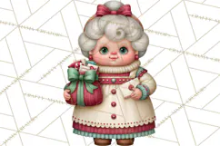 Christmas Mailroom Clipart, North Pole Santa Mail PNG Product Image 2