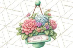 Mom Clipart, Mothers Day, Mom PNG, Mama Clip Art Images Product Image 2