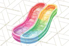 Summer Pool Party Clipart PNG, Rainbow Summer Png Designs Product Image 2