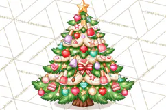 Sports & Occupations Christmas Trees Clipart Product Image 2