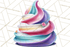 Rainbow Hair Stylist Clipart, Colorful Salon Tools PNG Product Image 2