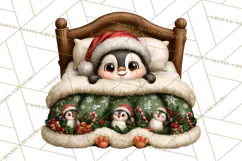 Christmas Bedtime Clipart PNG Product Image 3