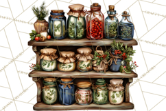 Rustic Homestead Living Clipart | Farm Cabin Png Designs Product Image 2