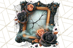 Gothic Halloween Carnival Clipart Haunted Circus PNG Product Image 4