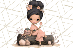 Beach Diva Summer Girls PNG Beach Glam Clipart Product Image 3