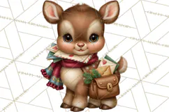 Christmas Mailroom Clipart, North Pole Santa Mail PNG Product Image 4