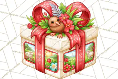 World Christmas Gifts Clipart PNG Product Image 4