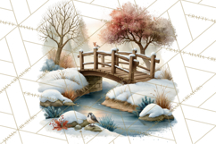 Scandinavian Christmas Market Clipart PNG Illustrations Product Image 4