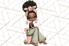 Beach Diva Summer Girls PNG Beach Glam Clipart Product Image 4