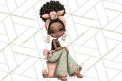 Beach Diva Summer Girls PNG Beach Glam Clipart Product Image 4