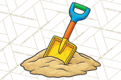 Summer Beach Toys Clipart PNG Graphics Product Image 4