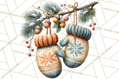Scandinavian Christmas Market Clipart PNG Illustrations Product Image 5