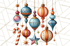 Scandinavian Christmas Market Clipart PNG Illustrations Product Image 2