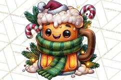 German Christmas Beer Fest Gingerbread PNG Clipart Product Image 2