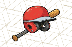 Baseball Mom Clipart PNG with Baseball Gear, Baseball Mama Product Image 5