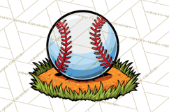 Baseball Mom Clipart PNG with Baseball Gear, Baseball Mama Product Image 3