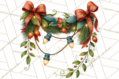 Scandinavian Christmas Market Clipart PNG Illustrations Product Image 4