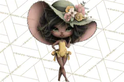 Beach Diva Summer Girls PNG Beach Glam Clipart Product Image 3