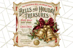 Vintage Christmas Signs PG, Rustic Farmhouse Holiday Sign Product Image 4