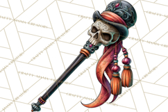Gothic Halloween Carnival Clipart Haunted Circus PNG Product Image 4