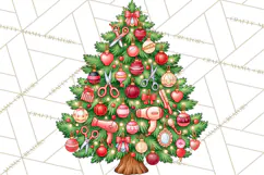 Sports & Occupations Christmas Trees Clipart Product Image 3
