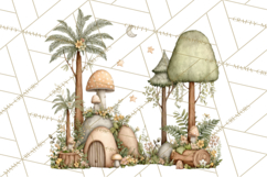 Pacific Northwest Teddy Bear Woodland Clipart Product Image 3
