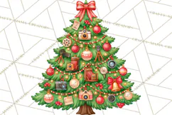 Sports & Occupations Christmas Trees Clipart Product Image 3