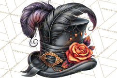 Gothic Halloween Carnival Clipart Haunted Circus PNG Product Image 3