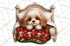 Christmas Bedtime Clipart PNG Product Image 3