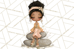 Beach Diva Summer Girls PNG Beach Glam Clipart Product Image 2