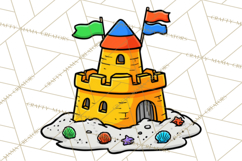 Summer Beach Toys Clipart PNG Graphics Product Image 3