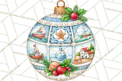 World Christmas Ornaments PNG Clipart Product Image 4