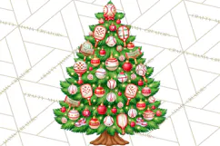 Sports & Occupations Christmas Trees Clipart Product Image 4