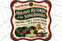 Vintage Christmas Signs PG, Rustic Farmhouse Holiday Sign Product Image 4