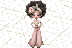 Beach Diva Summer Girls PNG Beach Glam Clipart Product Image 3