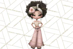 Beach Diva Summer Girls PNG Beach Glam Clipart Product Image 3