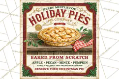 Vintage Christmas Signs PG, Rustic Farmhouse Holiday Sign Product Image 5