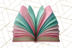 Beach Reading Clipart Coastal Book PNG Graphics Product Image 4