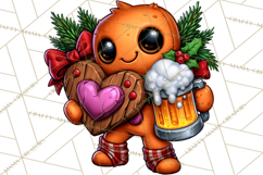 German Christmas Beer Fest Gingerbread PNG Clipart Product Image 5