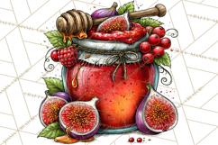 Christmas Wine Night Clipart PNG, Alcohol Christmas Png Product Image 5