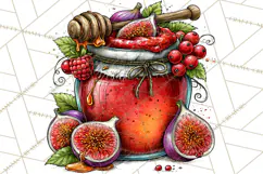 Christmas Wine Night Clipart PNG, Alcohol Christmas Png Product Image 5