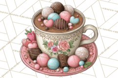 Coffee and Chocolate Clipart PNG Cafe Drinks Dessert Art Product Image 4