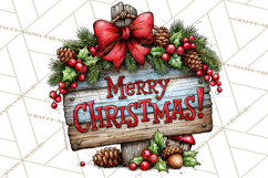 Christmas Wine Night Clipart PNG, Alcohol Christmas Png Product Image 2