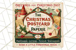 Vintage Christmas Signs PG, Rustic Farmhouse Holiday Sign Product Image 2