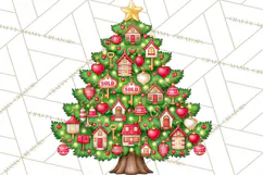 Sports & Occupations Christmas Trees Clipart Product Image 3